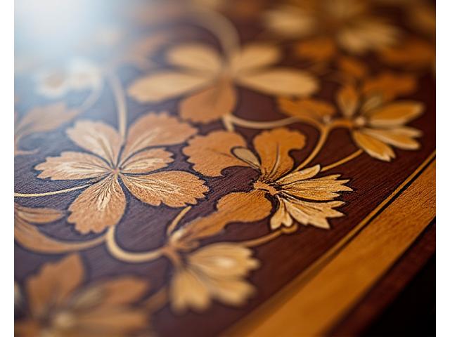 Marqueterie florale
